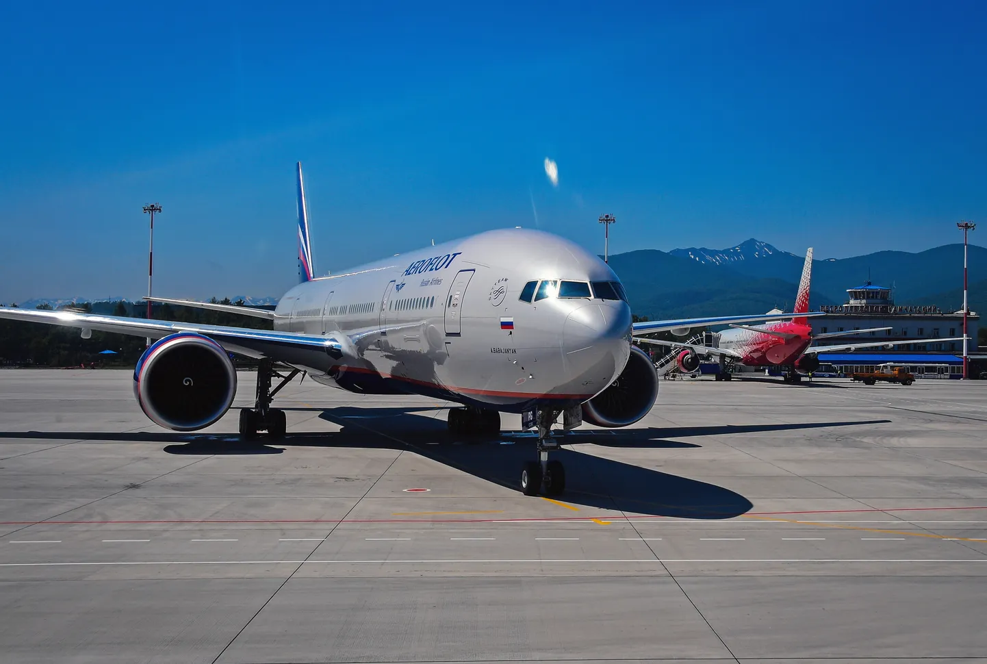 Aerofloti lennuk.