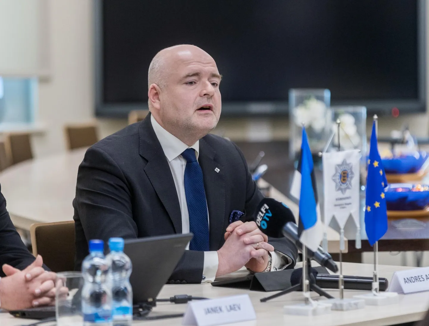 Siseminister Andres Anvelt.