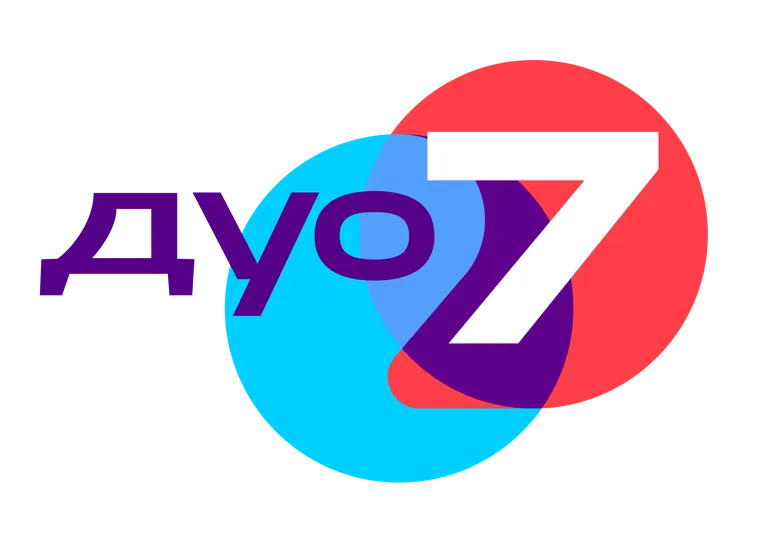 Uue telekanali Duo 7 venekeelne logo.