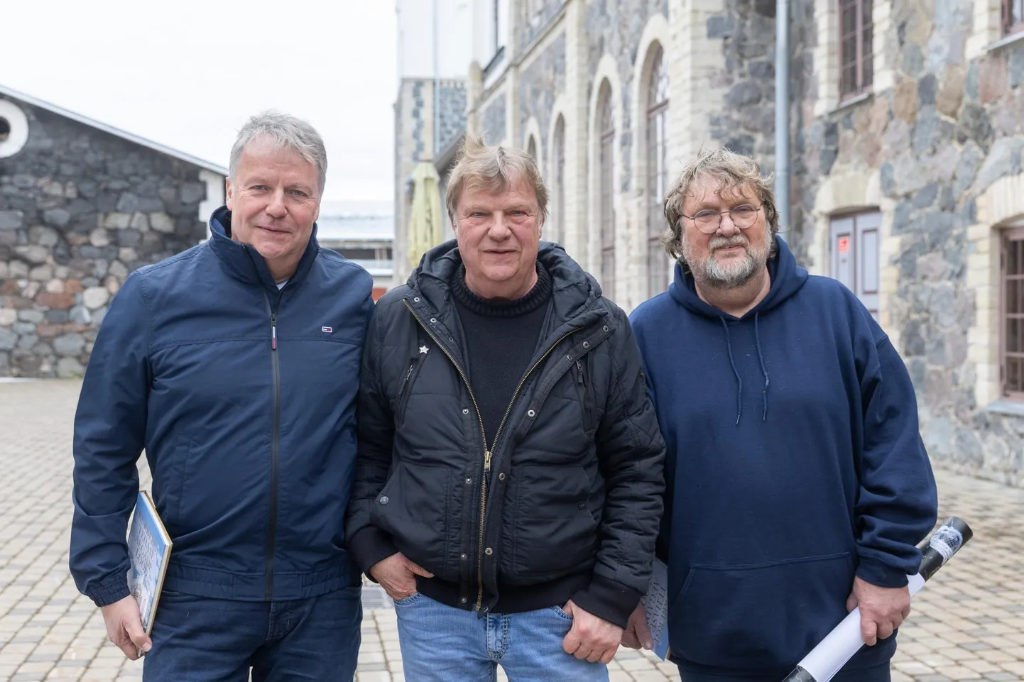 Thomas, Matthias ja Joachim tutvusid Moel oma vanavanaisa Jakob Kurbergi rajatud viinavabrikuga.