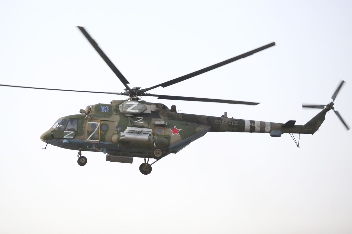 "Mi-8" helikopters.