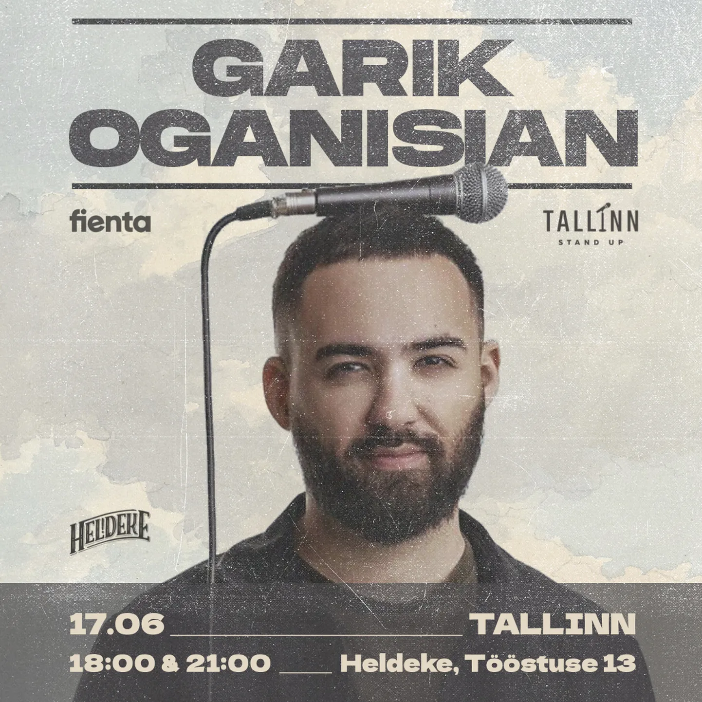 Концерт stand up комика в Таллинне