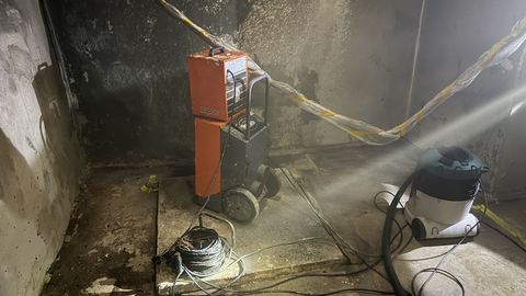 Tööle jäetud puhurist tekkis tulekahju