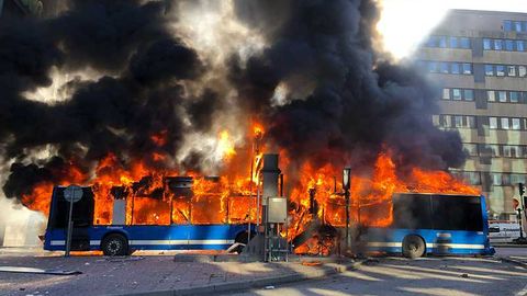 Video: Stockholmis plahvatas buss