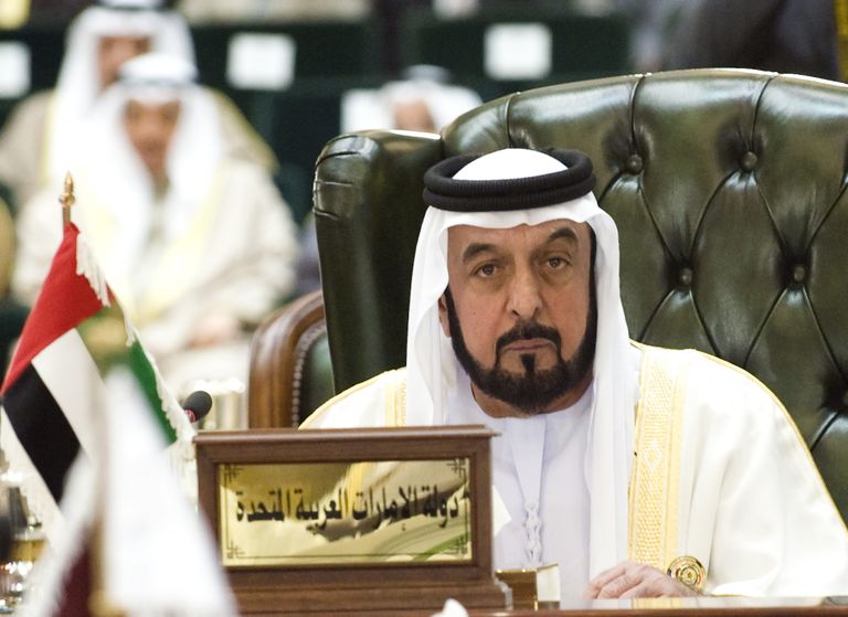 Araabia Ühendemiraatide president Sheikh Khalifa bin Zayed Al-Nahyan