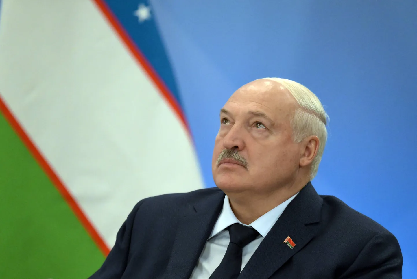Valgevene president Aljaksandr Lukašenka Euraasia majandusühenduse kohtumisel Peterburis 26. detsembril 2024.