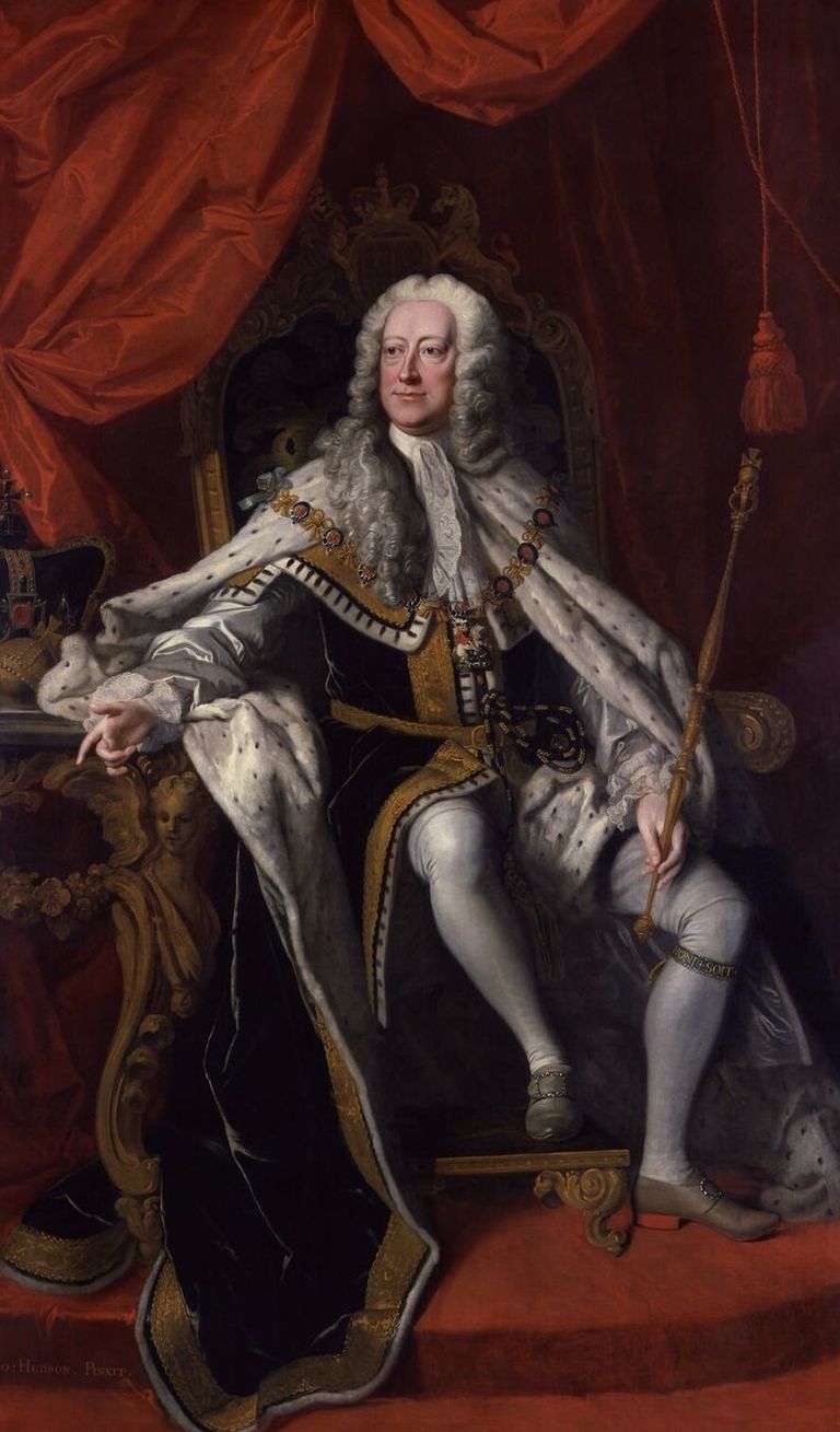 Briti kuningas George II (1683 - 1760)