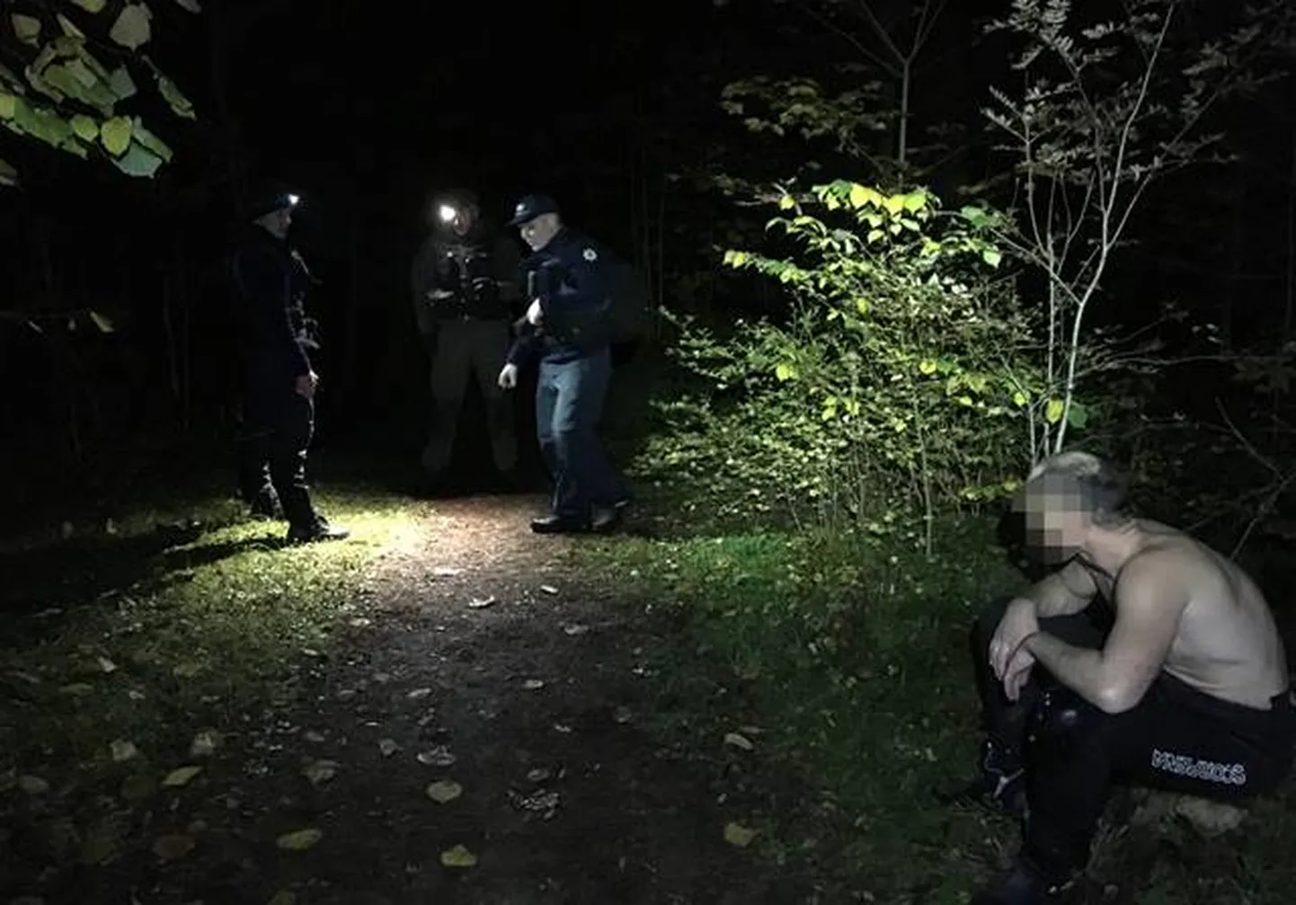 На реке Пирита задержаны аквалангисты-браконьеры.