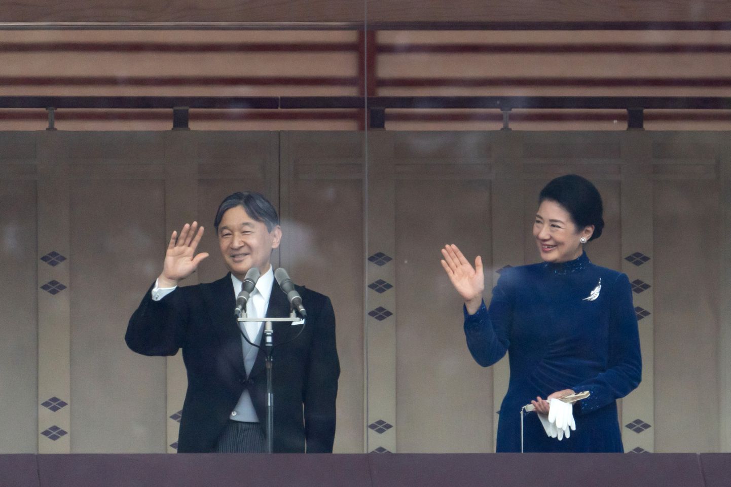 Jaapani keiser Naruhito ja keisrinna Masako.