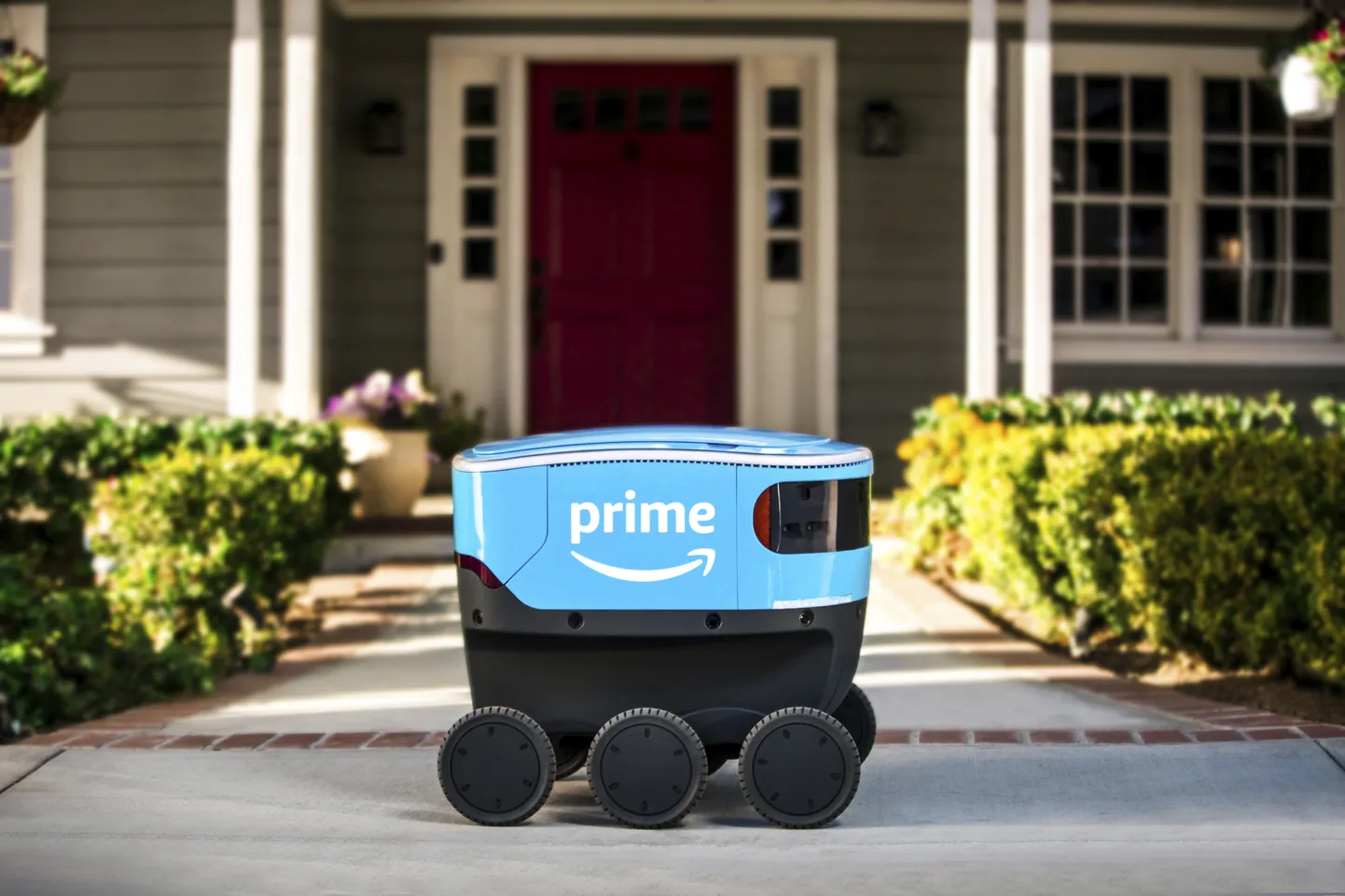 Amazon Scout pakirobot.