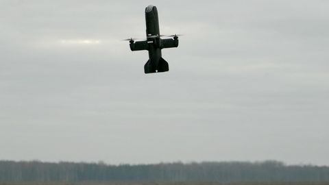 Läti Drīdzise järve kukkus droon ja plahvatas