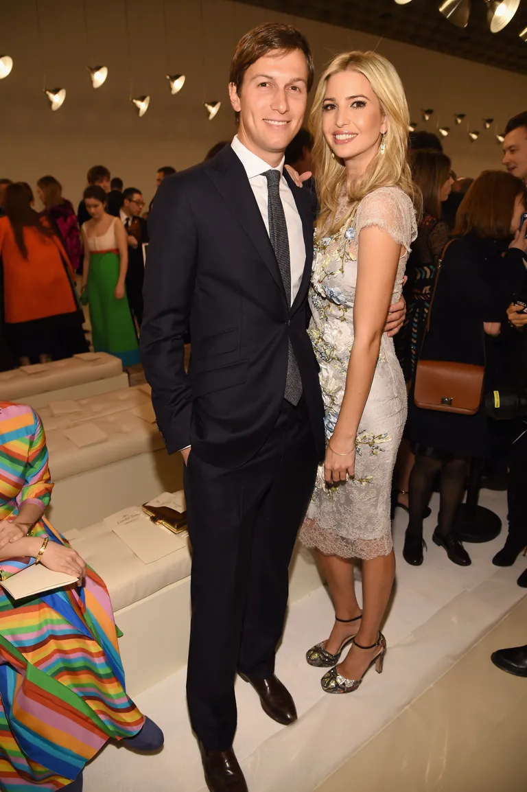 Abikaasa Jared Kushneriga. AFP