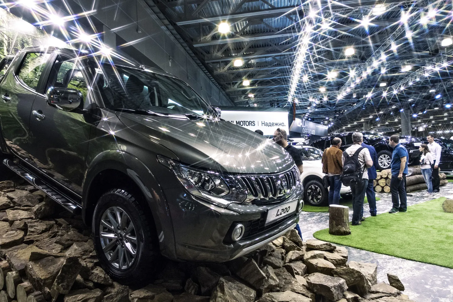 Mitsubishi L200 näitusel INTERAUTO Moskvas