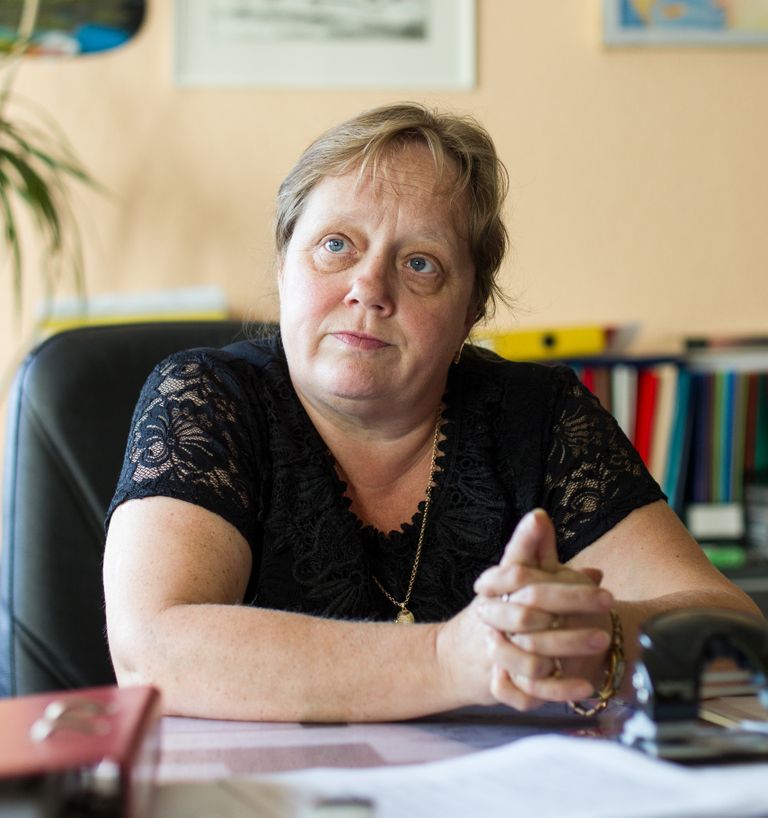 Директор Нарвской эстонской гимназии Ута Кроон-Ассафрей.