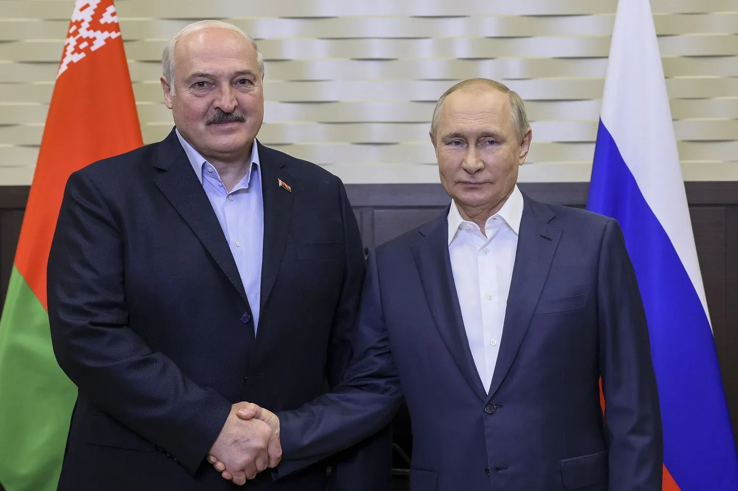 Александр Лукашенко и Владимир Путин