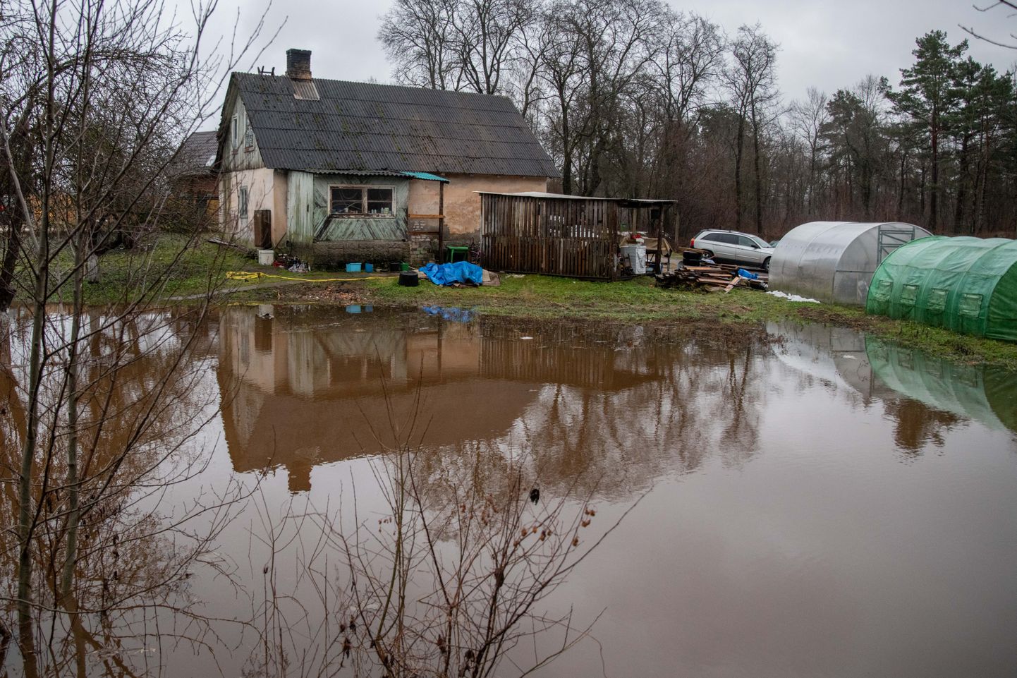 Наводнение в Адажи, январь 2023 года