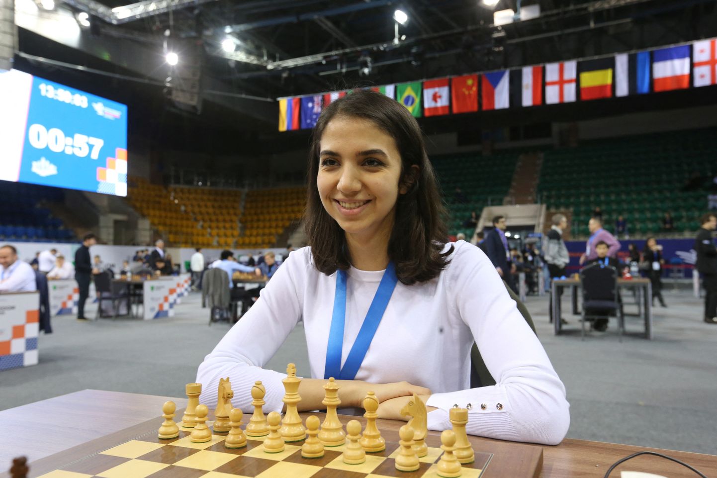 Шахматистка Сара Кадем