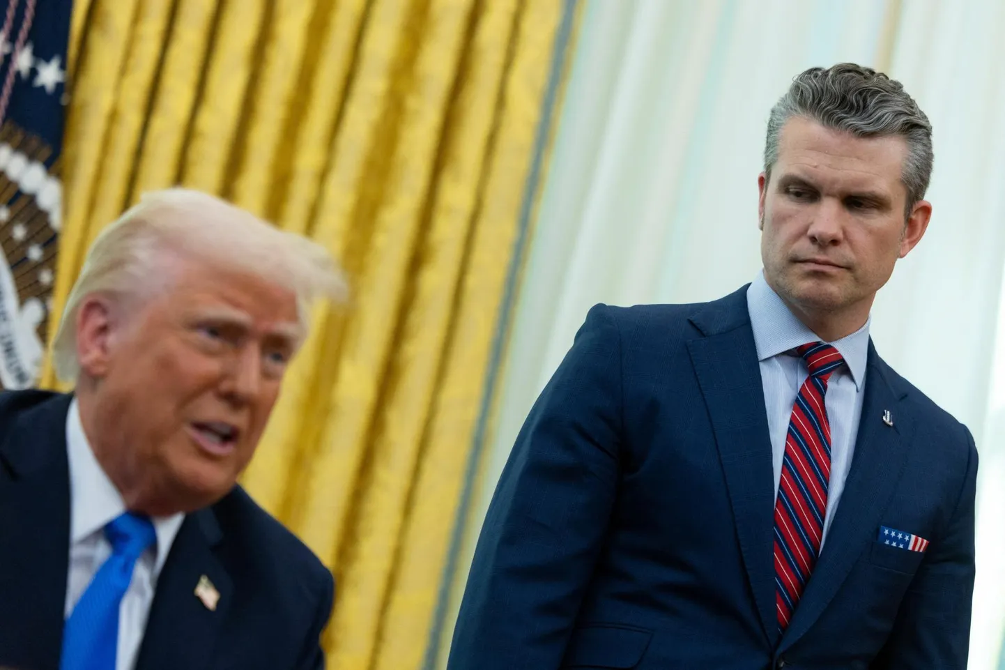 Telekanali Fox News endine staar Pete Hegseth (paremal) on Donald Trumpi lemmik ning see hoiab teda Pentagoni eesotsas ka ilma traditsiooniliste ametioskusteta.