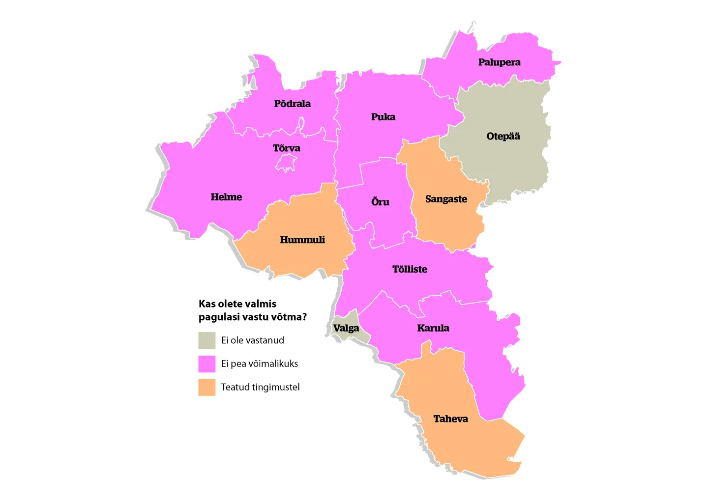Kas olete valmis pagulasi vastu võtma?