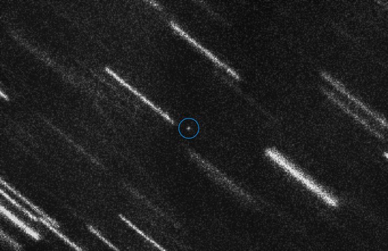 Asteroid NASA väga palju suurendatud fotol