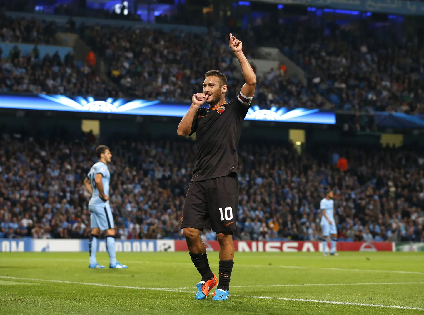 38-aastane Francesco Totti näitas Manchesteris klassi