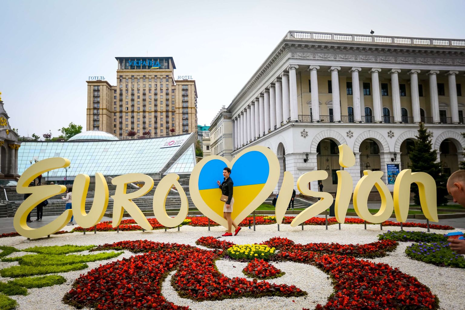 Eurovisiooni logo Kiievis