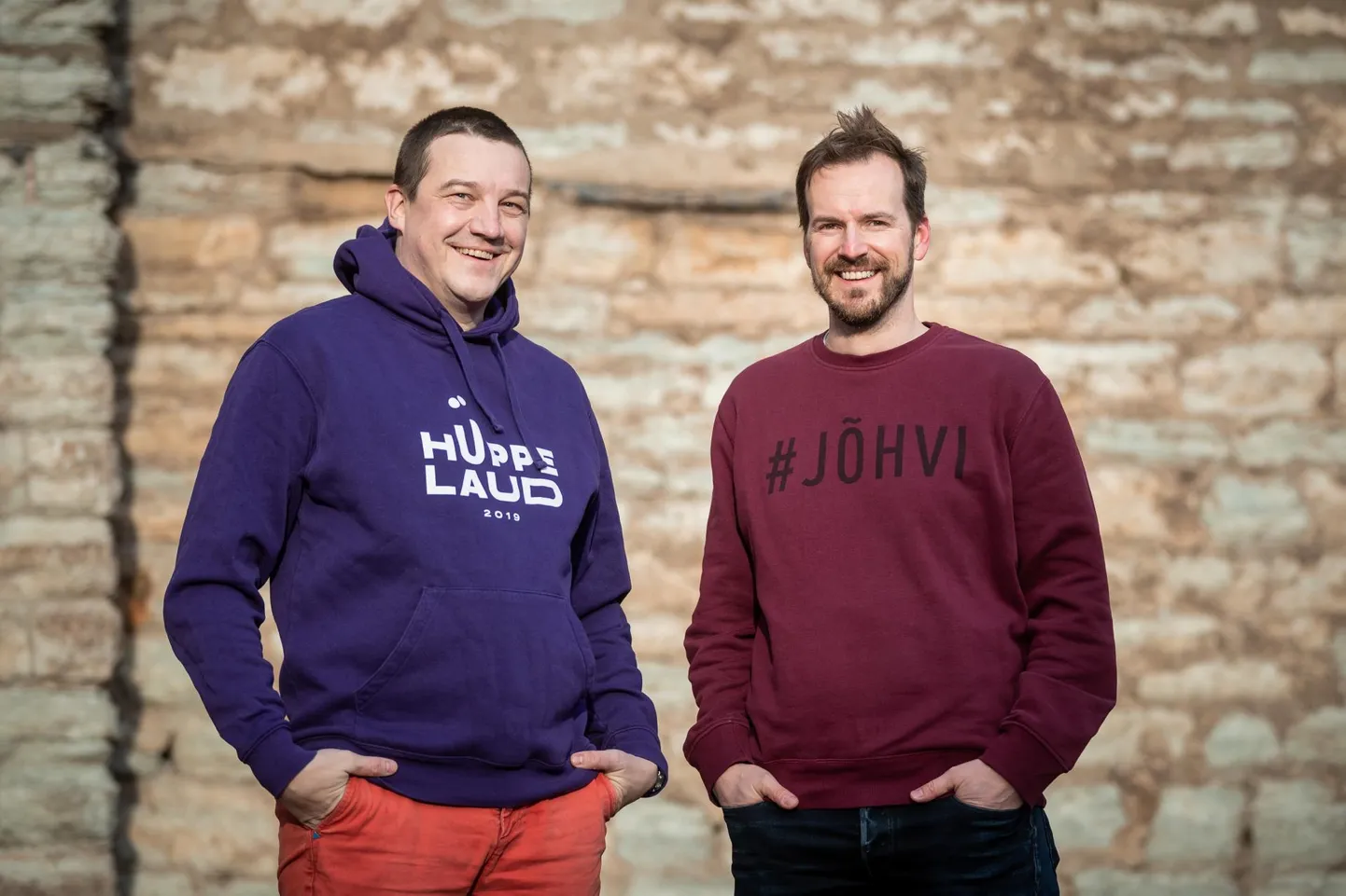 Sten Tamkivi (vasakul) ja Taavet Hinrikus (paremal).