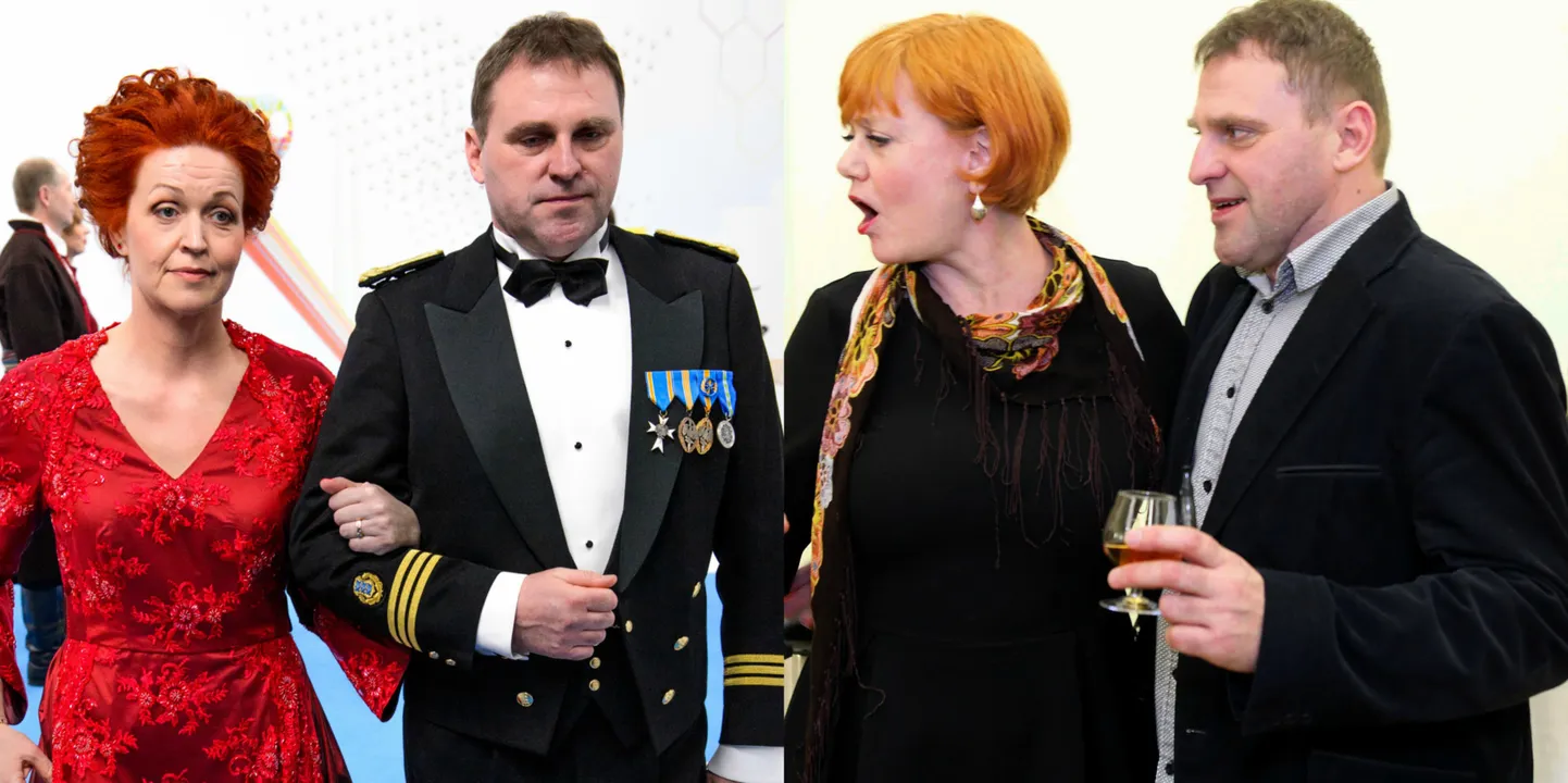 Riigikogu liige Madis Milling ja Janika Olup, autor Raigo Pajula / Arno Mikkor / Vabariigi Presidendi Kantselei.
Liina Tennossaar ja Madis Milling, autor Victor Burkivski.