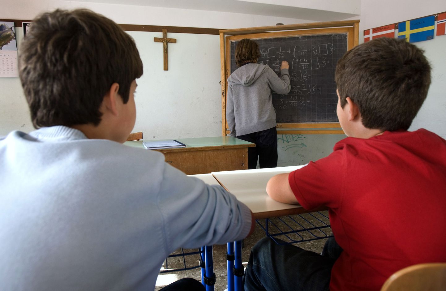 Euroopa inimõiguste kohtu otsuse kohaselt peaks Itaalia koolid krutsifiksid klassidest eemaldama
