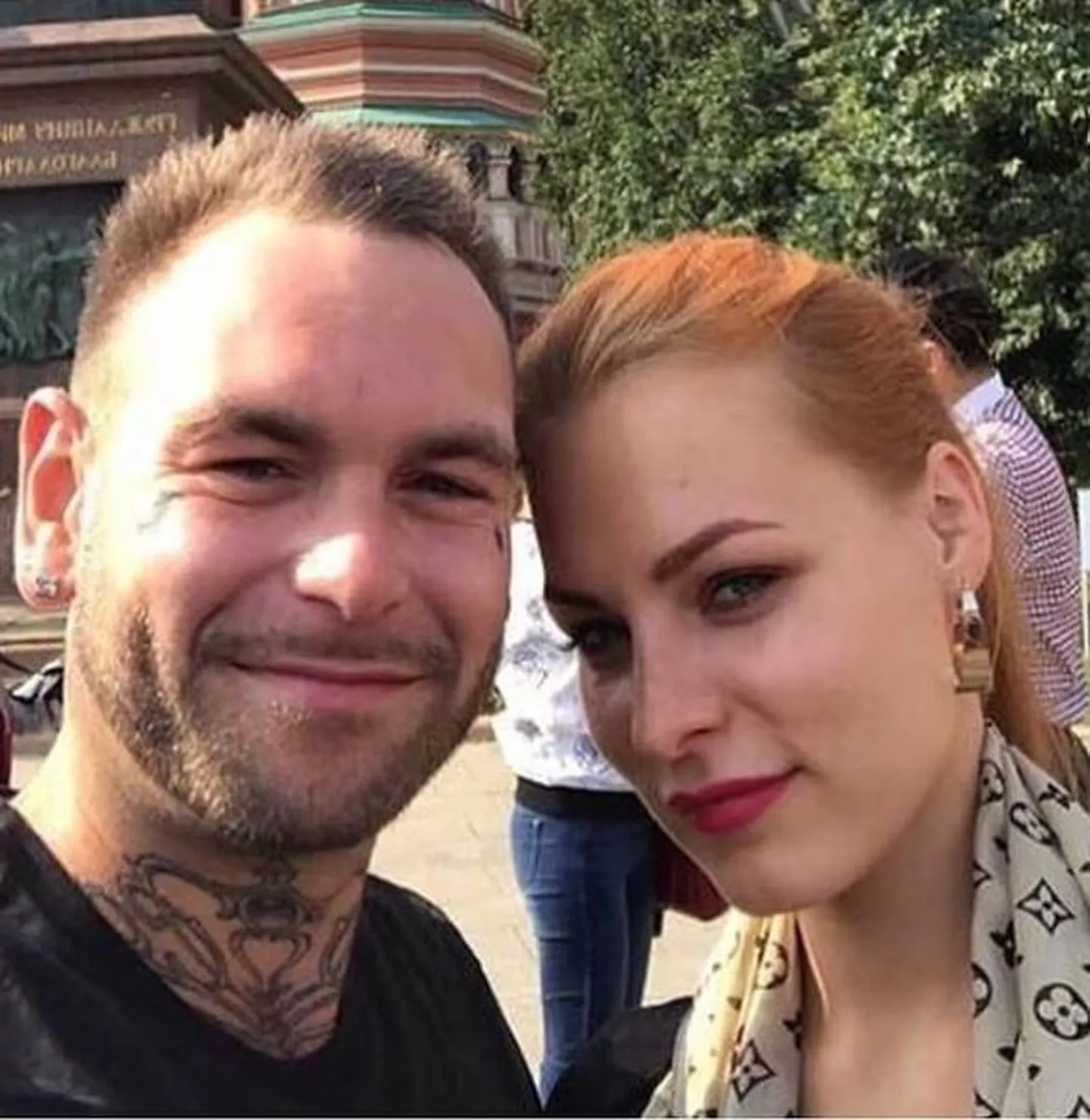 Мэрилин Керро со своим избранником