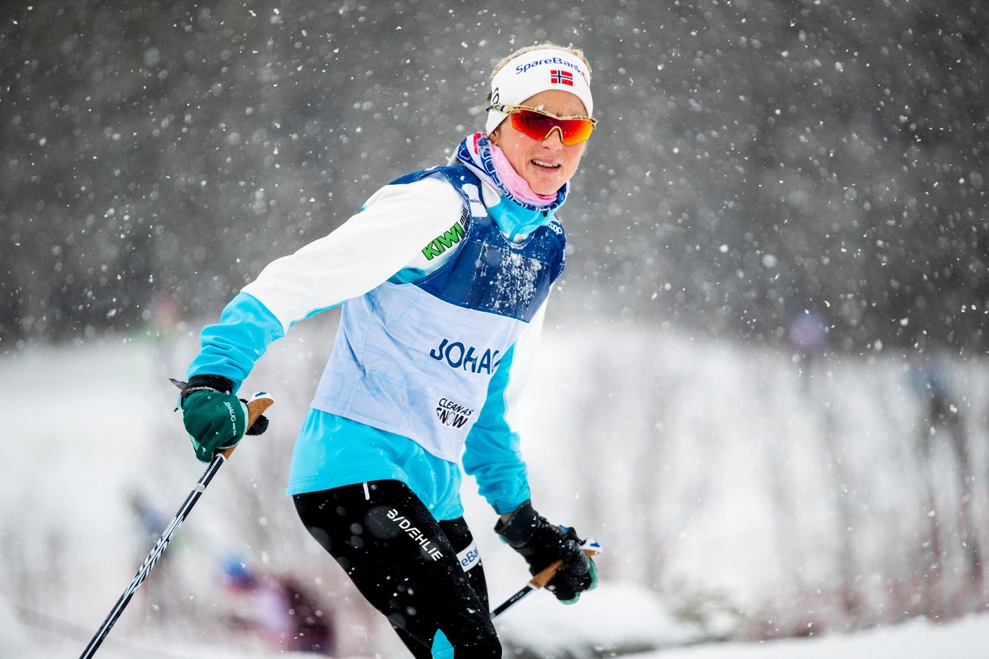 Фаворитка сезона, норвежка Тереза Йохауг, не смогла в родном Лиллехаммере, на трассе лыжного спринта пройти сито квалификации
