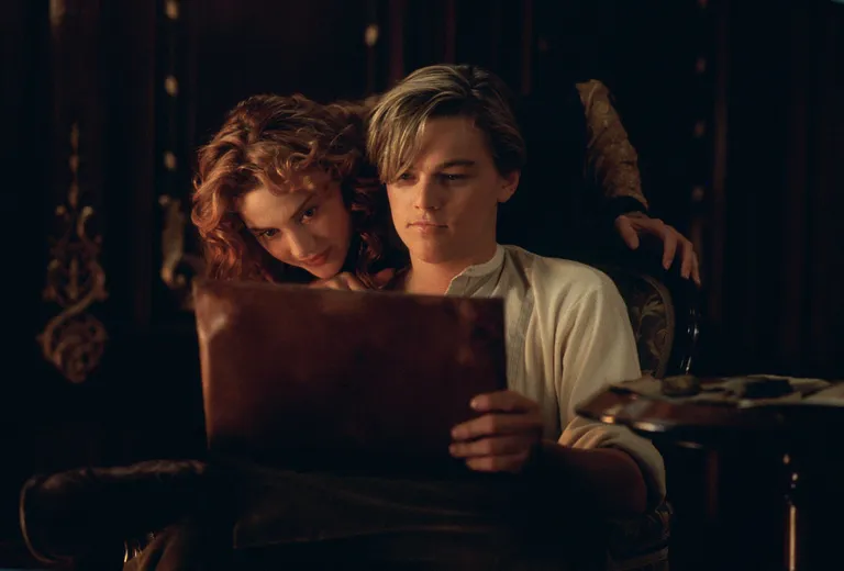 Kate Winslet ja Leonardo DiCaprio filmis «Titanic»