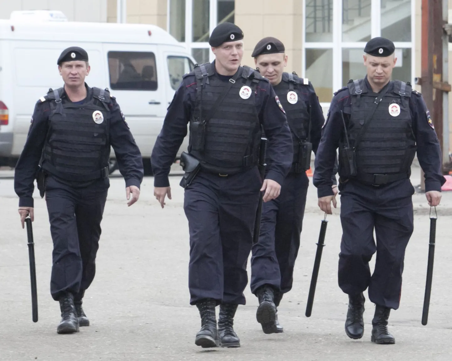 Vene politseinikud.