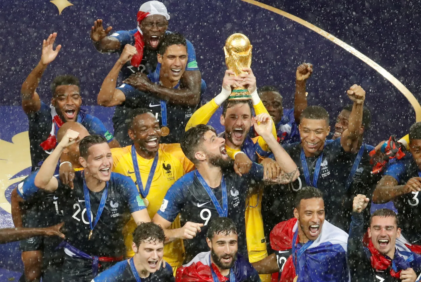 Võitmine on saanud prantslastele harjumuseks. Vaadakem kasvõi 2018. aasta MMi!