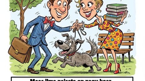 Mees, naine ja kirbud