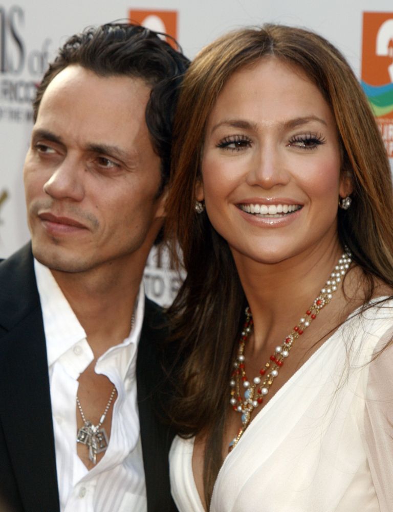 Jennifer Lopez koos abikaasa Marc Anthonyga