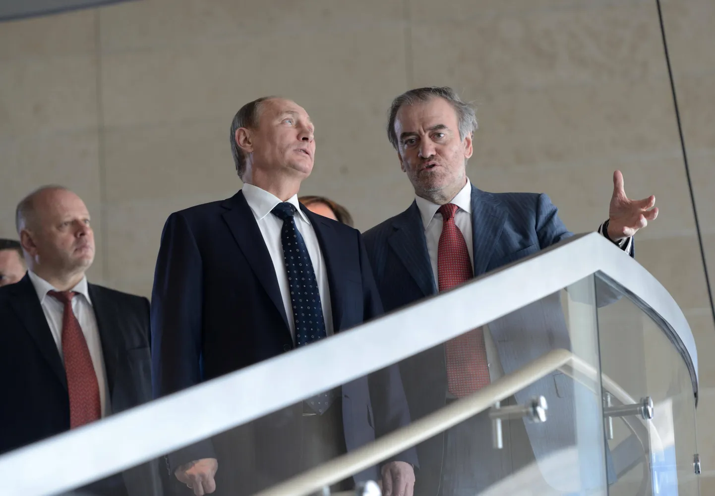 Vladimir Putin ja Valeri Gergijev Peterburis.