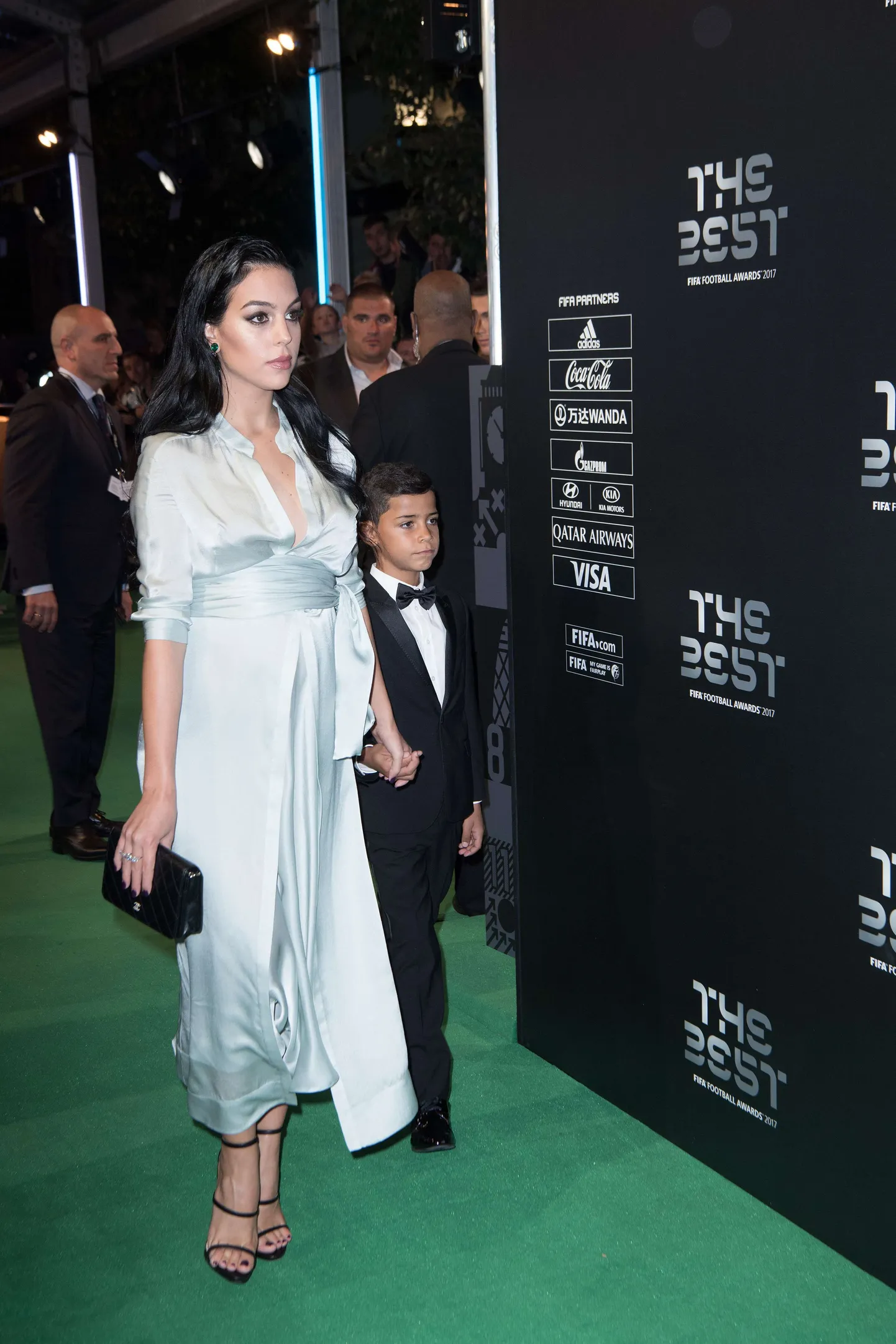 Cristiano Ronaldo Junior ja Georgina Rodriguez