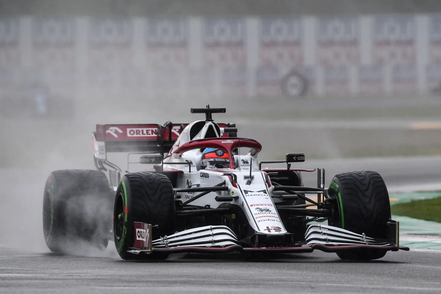 Kimi Räikkönen Imola GP-l.