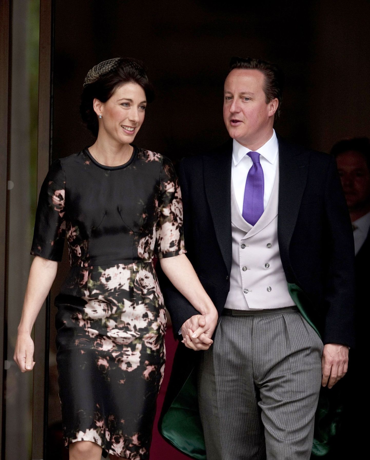 David Cameron ja ta abikaasa Samantha Cameron