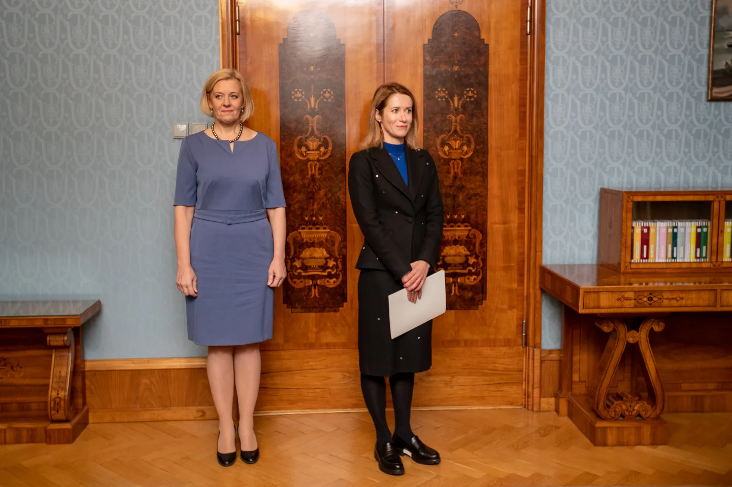 Rahandusministr Annely Akkermanni ametisse nimetamine.