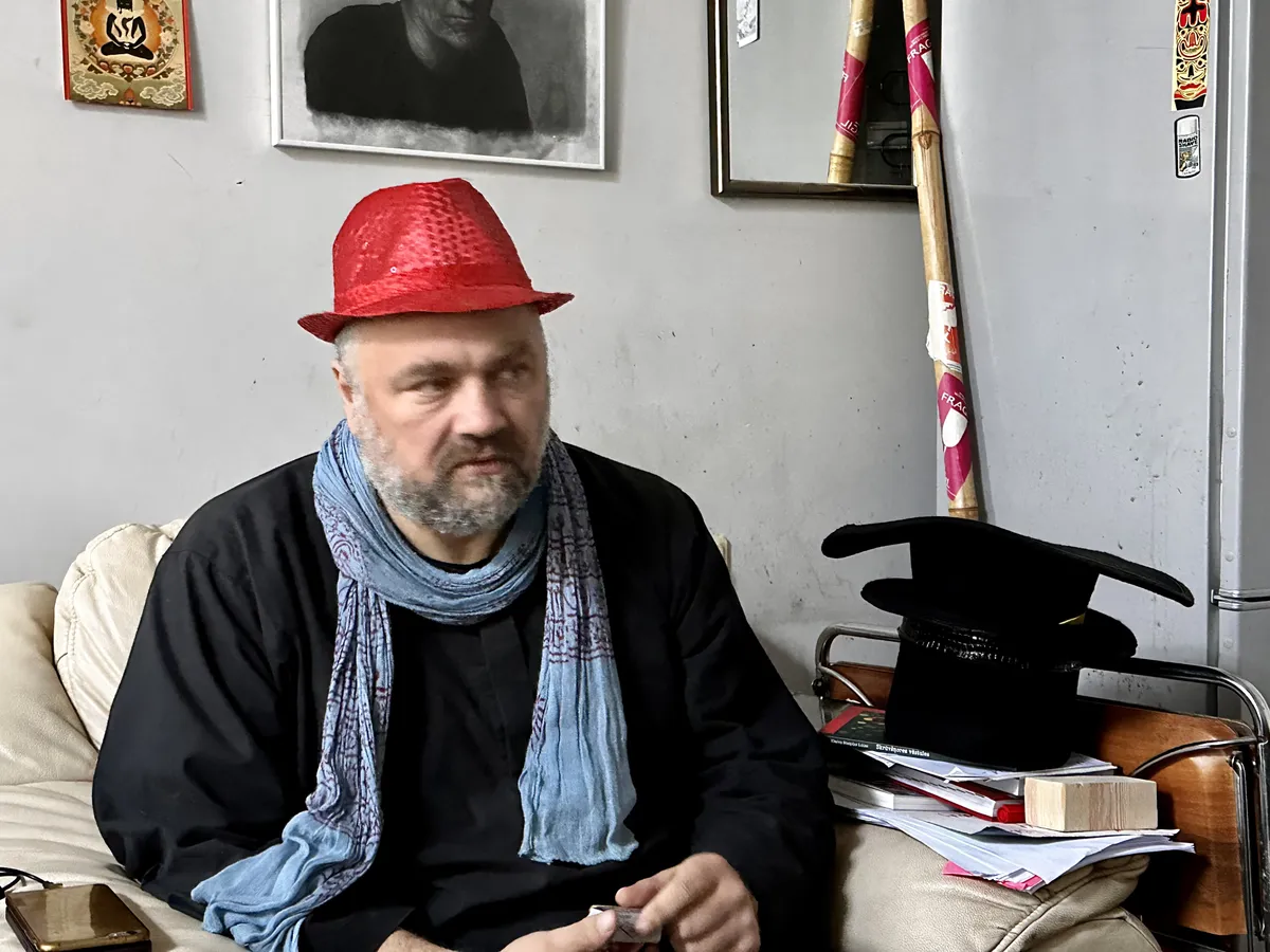 Арнис Ритупс в Доме Дураков.