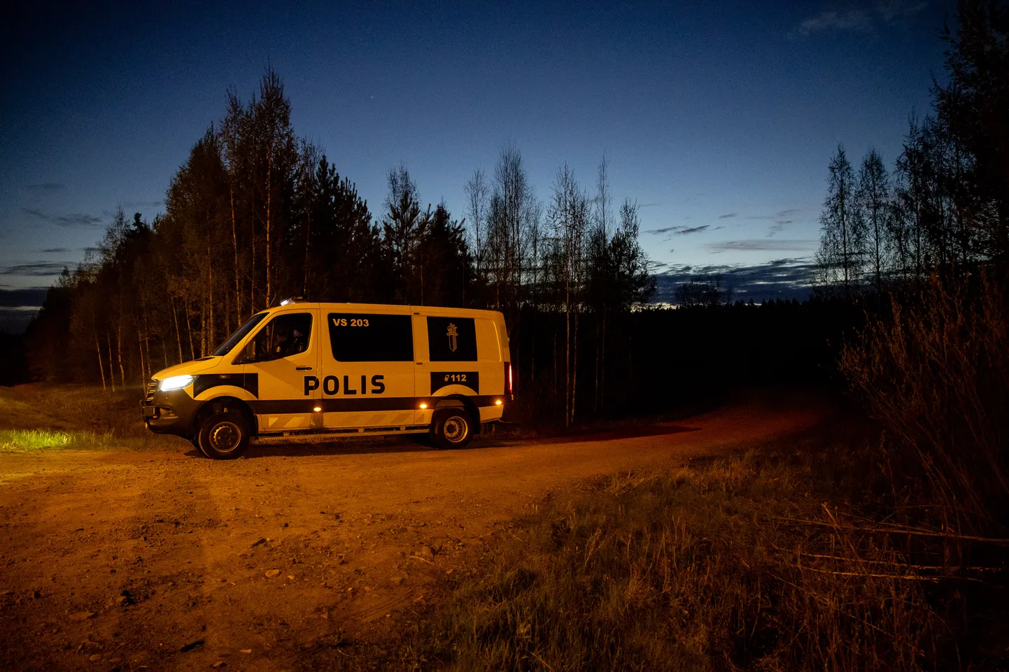 Kopteriõnnetuse sündmuspaik Eura lennujaama lähistel on piiratud.