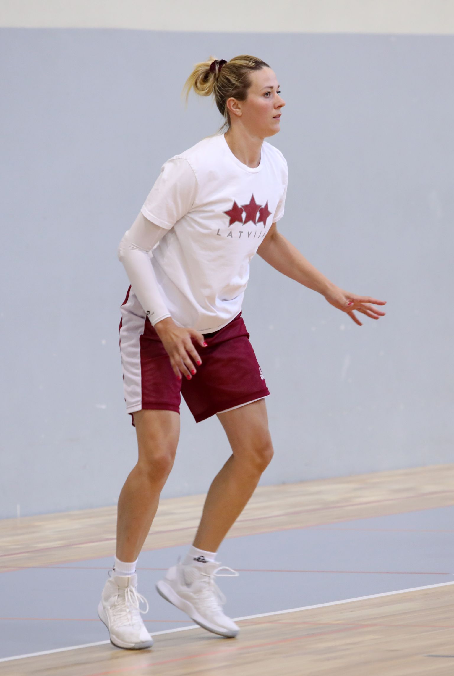 Latvijas basketboliste Aija Jurjāne