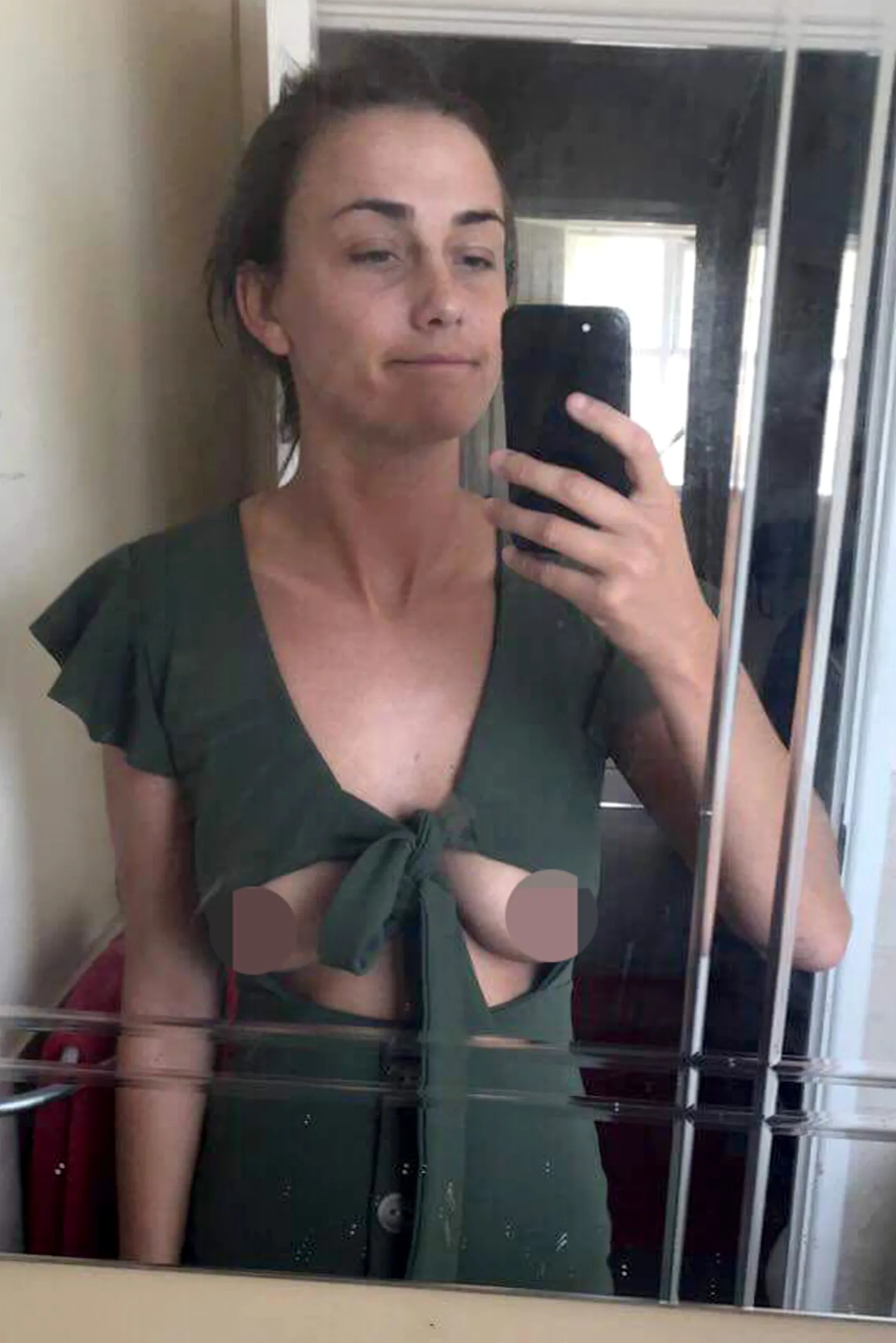 Paige Gardner tellis internetipoest kleidi, mis paljastas palju rohkem, kui tüdruk oleks soovinud.