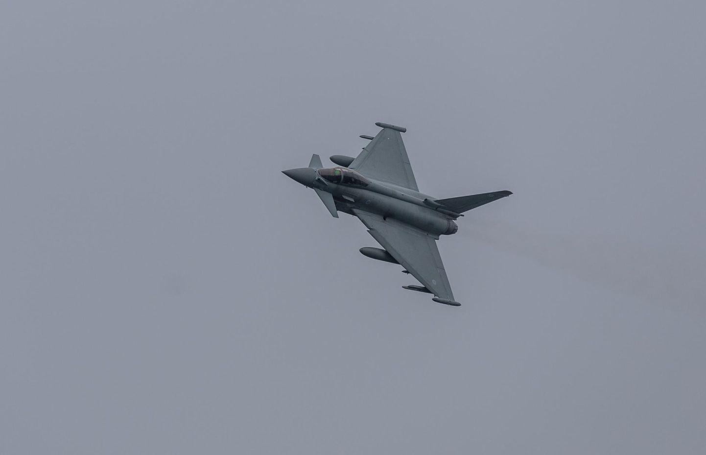 Подразделения НАТО, базирующиеся в Эстонии, используют истребители Eurofighter Typhoon.