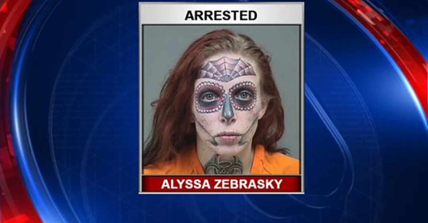 Alyssa Zebrasky politseifotol