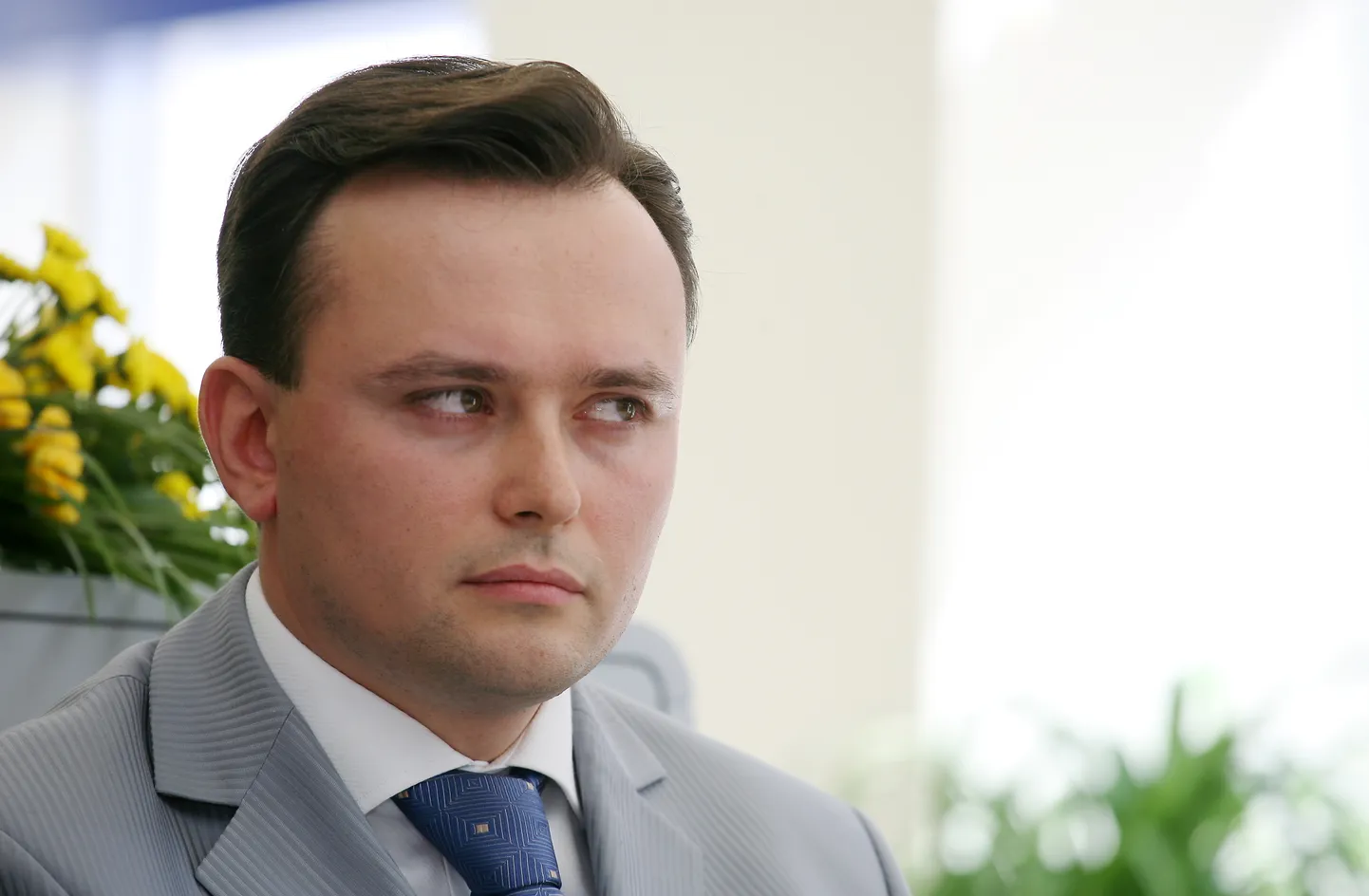"Snoras Banka" Latvijas filiāles direktors Andrejs Surmačs piedalās preses konferencē, kurā informē par ''Snoras Banka'' aktīvas darbības uzsākšanu Latvijā.