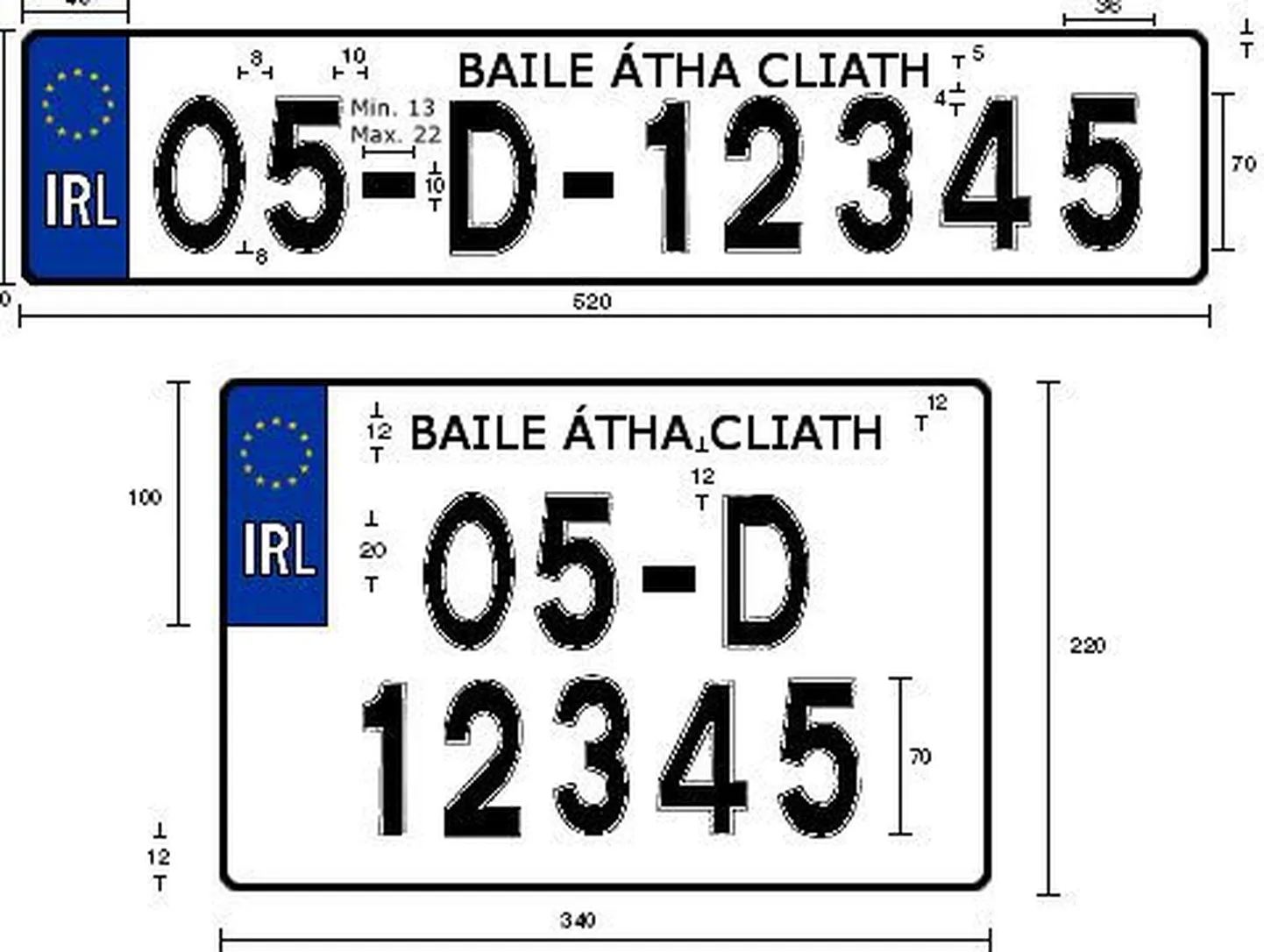 Soomlast üllatas Iirimaa auto registreerimisnumber