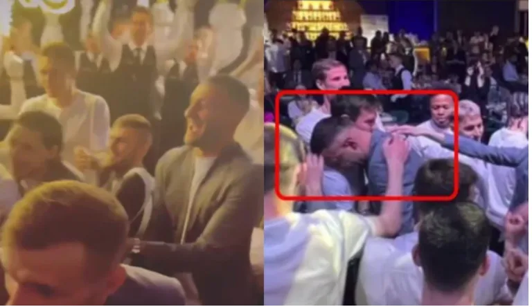 Ivan Ordets (hallis) Moskva Dinamo meestega pidutsemas.